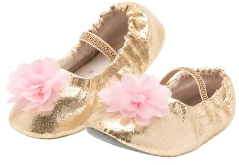 Zapatillas de Ballet Mujer de Lona Revestida Corte Bajo para Ensayo Sala