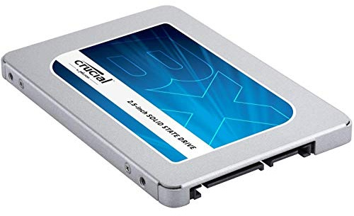 Crucial BX300 CT480BX300SSD1 SSD Interno, 480 GB, 3D NAND, SATA, 2.5 Pollici