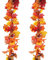Kalolary Guirnalda Artificial de Hojas de Arce para otoño, diseño de Hojas Falsas, para decoración de Interiores y Exteriores para decoración de jardín, Boda, Chimenea, Fiesta de Navidad
