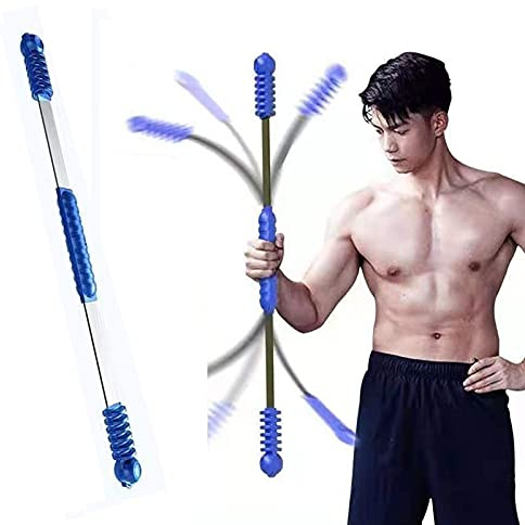 SFITVE Sport Schwingstab Fitness,Fachmann Swingstick Premium 90cm,Multifunktionale Trainingstab aus Fiberglas Für Vibrationstraining & Tiefenmuskulatur