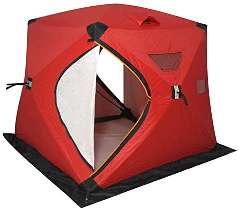 2-3Personen Winter EIS Angelzelt Verdickte Baumwolle Warmes Baumwollzelt Großer Raum Outdoor Camping Tourist Automatisches Zelt Little Surprise