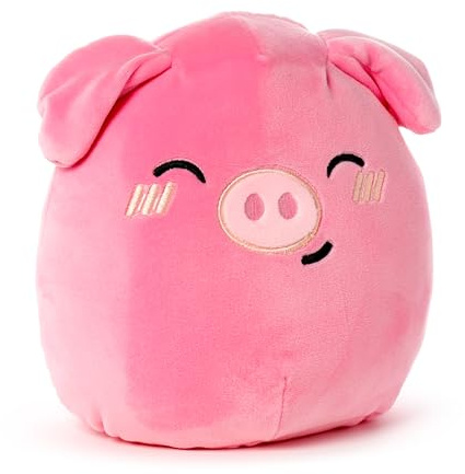Puckator - Schweinekissen, Farbe Rosa, 21 cm, CUSH333