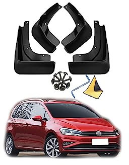 SaVgu Parafango, for VW Golf SportsVan 2016-2020 Paraspruzzi Anteriori e Posteriori Personalizzati modellati Paraspruzzi Paraspruzzi Kit 4 Pezzi Accessori Auto (Color : 2018~2020)