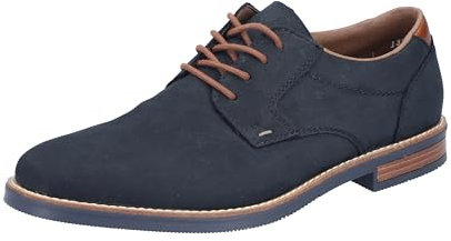 Rieker Herren 13500 Derbys, Blau, 43 EU