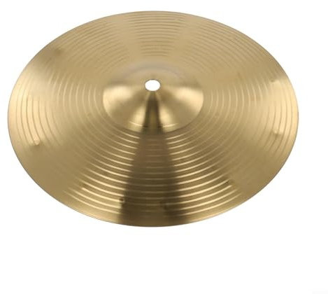 CNANRNANC 8 10 pulgadas tambor latón cuenca percusión Splash Crash Hi-Hat Jazz tambor platillo (10 pulgadas)