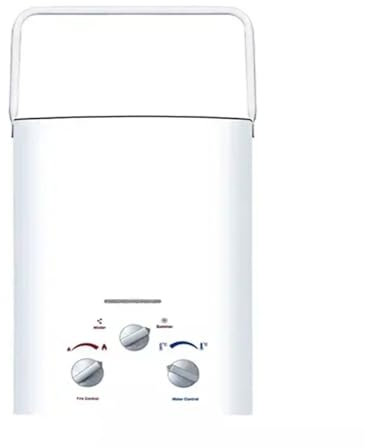 Scaldabagno istantaneo, GPL Gas Propano Senza Serbatoio Riscaldatore Di Acqua 6L Di Campeggio Esterna Bagno Istantaneo Con Soffione Doccia Riscaldatore Di Acqua Calda Caldaia Auto Camion Tenda per via