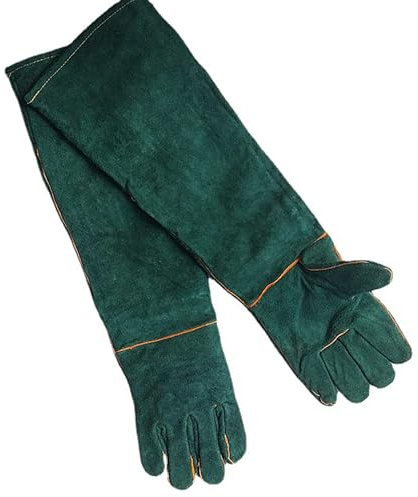 Guanti antimorso per la manipolazione di animali, guanti da lavoro anti-morso, guanti da lavoro a braccia piene, guanti protettivi per saldatura, cura, manipolazione di cane, gatto, uccello, serpente