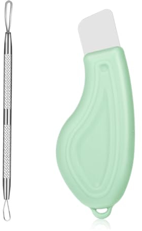 JYNXOR 2pcs Strumento per la Rimozione dei Punti Neri rimozione,punti neri,rimuovi punti neri,Schiaccia Punti Neri Strumenti,estrattore togli punti neri,togli punti neri viso,Adatto A Uomini E Donne