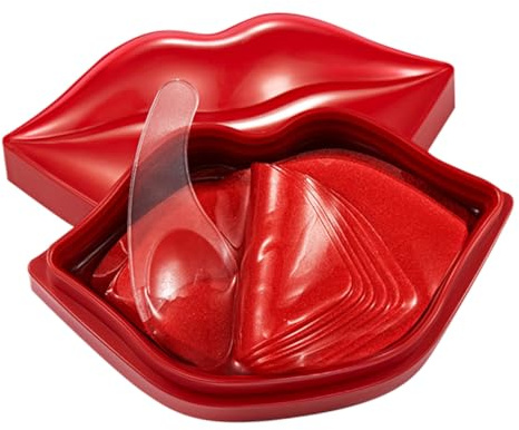 HONITANO 20piezas Parche Nutritivo Para Labios Unidades Mascarilla Hidratante Gel Calmante Cuidado Labial Anti-sequedad y Antiarrugas Reparador Para Noche