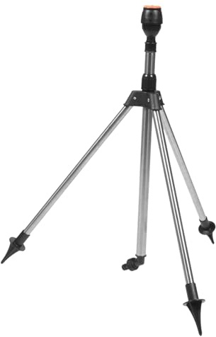 SEWOART Arroseur De Jardin Rotatif à Trépied Pratique 360 Degrés, Appareil D’arrosage Automatique Rétractable pour Pelouse Et Jardin, Buse D’arrosage Réglable pour Irrigation Précise