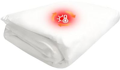 Hqunjikp Cubiertas para plantas de invierno, reutilizables, para hileras, antiheladas, protector solar a prueba de frío, para huerto, árbol, exterior, patio, invernadero, granja, paisaje, cama, jardín