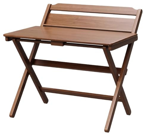 Mesa ligera para laptop, estación de trabajo resistente que ahorra espacio, escritorio portátil para el hogar, estudio y trabajo remoto, altura ajustable, fácil montaje