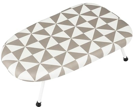 SUNNYNEST Table Top Ironing Board Foldable Ironing Board with Iron Rest – Non-Slip Folding Legs, Compact Steam Iron Table Portable Ironing Boards for Home & Travel Use (Triangular)