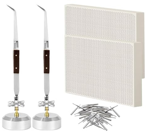 Ensemble d'outils de soudage portable pour bijoux, station de travail en nid d'abeille, accessoires de soudage à quartz, accessoires de soudage pour travaux manuels, quartz, planche à souder en nid