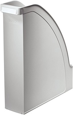 6 Stück Esselte Leitz: Sammelbox Polystyrol hellgrau