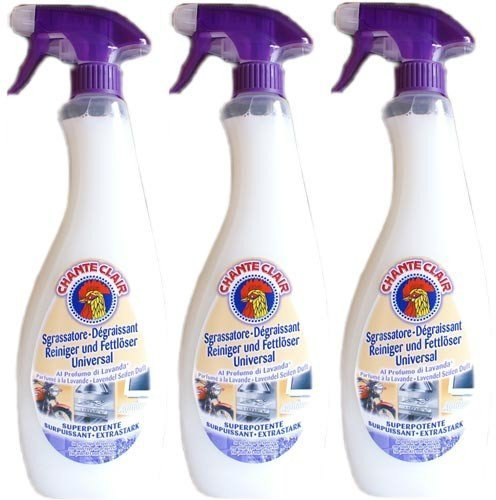 3x Chante Clair Lavendel Sgrassatore universale 625ml Entfetter Reiniger