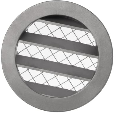 Ø 80mm Aluminium Lüftungsgitter Abluftgitter Rund Gitter - Alugitter