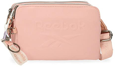 Reebok Noah Bagage- Sac Messenger Femme, rose, Bandolera con solapa, Bandoulière avec rabat