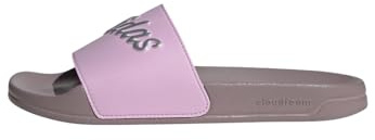 adidas Damen Adilette Shower RUTSCHEN, Preloved Fig/Silver Metallic/Lilac, 36 2/3 EU