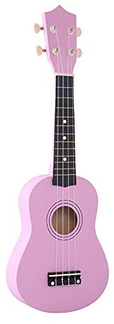 CAZARU 21-Zoll-Sopran-Ukulele-Saite 4-saitige Hawaii-Gitarre für Anfänger zur Auswahl von Geschenken