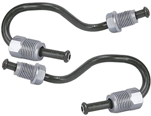 Ligne de Frein Arrière,Tuyau D'huile de Frein Ligne， 2 Pièces de Tuyau D'huile de Frein Gauche et Droite 1K0611763E, 1K0611763F, 1K0611764L, 1K0611764M Tuyau de Frein Remplacement pour A3 TT