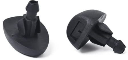 1 paire 6438V8 Buses de lavage de pare-brise avant de voiture Jet de pulvérisation Pour Citroën C1 C2 C3 Pour Peugeot 207 306 307 Jet de remplacement pour lave-glace et essuie-glace