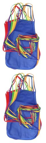 LABRIMP Stk Kunstmalerei-schürze Kinderkunstschöpfungsschürze Künstlerschürzen Aus Vliesstoff Kunstkittel Für Kinder Stoffschürzen Für Künstler Kinder Zeichnen Schürze Kinderschürze
