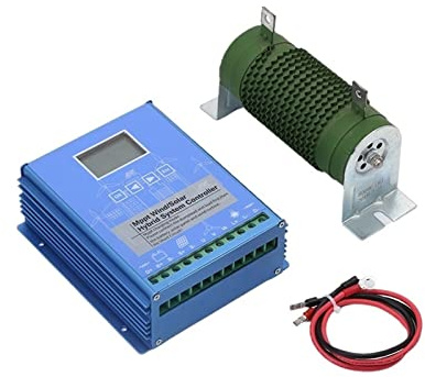 Controladores MPPT, 200W400W500W600W800W1KW Aerogenerador Viento Solar Y Controlador De Alumbrado Público Híbrido Solar(Fan 600w Solar 600w 24v)