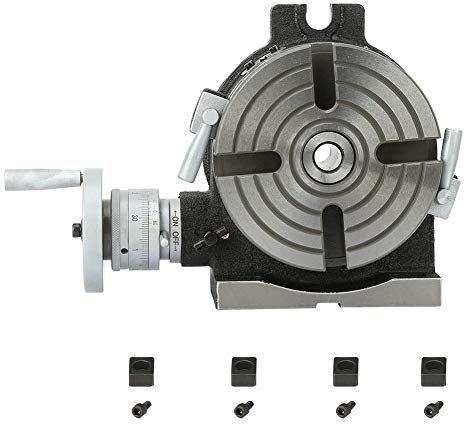 SXYKXYDL Table rotative Horizontale et Verticale, fraiseuse et perceuse à Table rotative Horizontale et Verticale HV6 de 6 Pouces