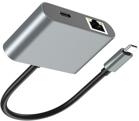 Adaptateur USB Ethernet Adaptateur Gigabit Ethernet | Fournitures Réseau Multimédia Professionnel pour Ordinateur Tablette Projecteur Téléphone Serveur Bureau