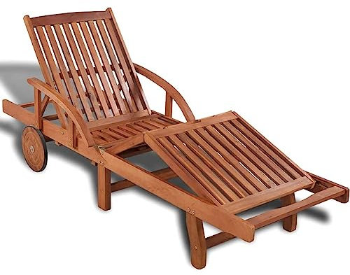 Sonnenliegen, Terrasse, Sonnenliegen, entspannend, Garten, Strand, Pool, Hinterhof, Lounge, Sitzgelegenheit, massives Akazienholz, Outdoor-Möbel 1