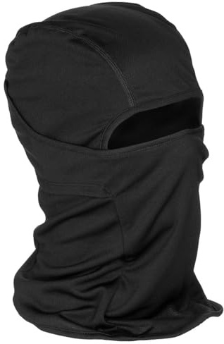 MFH Balaclava, Mission, 1-Loch, (Polyester, schwarz)