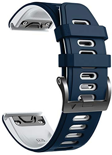 NotoCity För Fenix 5/6/7/5 Plus/6 Pro/7 Pro, 22 mm klockarmband för Garmin Epix (Gen 2), Approach S62, Quickfit-armband för Garmin Forerunner 935/945/955/965, Instinct/2, Quatix 5/6