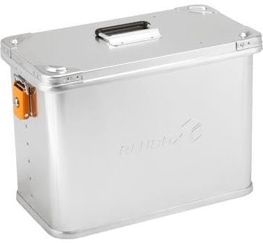 Alubox Motorrad Seitenkoffer ABX-M32-32 Liter, Aluminium