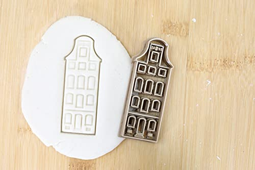 Niederlande Haus Cookie Cutter Fondant Keksstempel/Ausstechform Keksausstecher Plätzchen ca. 8cm