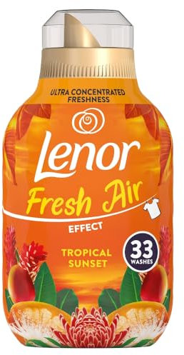 Lenor FRESH AIR EFFECT - Zweifach konzentriert Weichspüler - Tropical Sunset - 33 Waschgänge