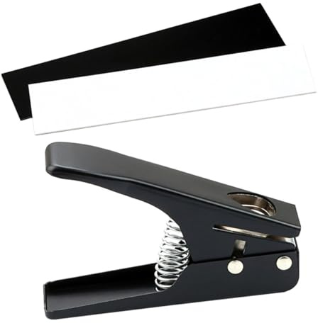 TOPPERFUN Gitarrenplektrum-stanzer Tragbarer Locher Zur Herstellung Von Plektren Für Verschiedene Saiteninstrumente Wie Bass Ukulele Und Gitarre Präzise Positionierung Für Exakte Ergebnisse