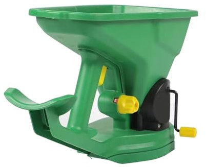 iFutniew Gardener Hand Held Seed Spreader 1.5L 5Gear Spandiconcime portatile a risparmio energetico Spandiconcime a mano Spandiconcime a manovella seminatrice facile da usare