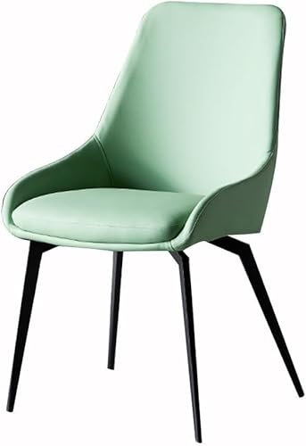 Widppsopt Küchenstühle aus Mikrofaserleder für Küche und Esszimmer, Lounge-Thekenstühle für Wohnzimmer (hellgrün)