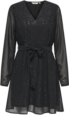 Onlstar Life L/S Glitter Dress WVN