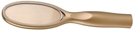 Removedor de Callos para Pies de Vidrio Abs Dorado, Uso Doméstico | Exfoliante Portátil, Elimina Piel Muerta y Durezas, Herramienta Práctica para Callos y Corns