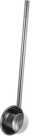 SAFIGLE Cucharón de Acero Inoxidable con Mango Grueso para Riego y Lavado Capacidad Grande Resistente y Versátil para Jardín Cocina y Baño