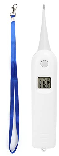 Veterinärthermometer, professionelle elektronische Haustier Schweine Rinder Schafe LCD Zeigen schneller digitaler Rektal -Thermometer -Temperaturtester für Viehzüchter