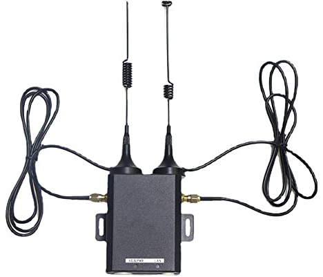 Uikdjgu Router 4G di Industriale H927 Router per Schede SIM 150Mbps 4G LTE CAT4 con Supporto per Antenna Esterna 16 Utenti WiFi-Asia
