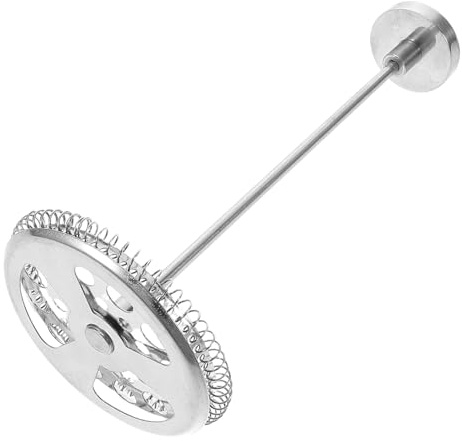 COOPHYA Stainless Steel Coffee Pot Filter Assembly and Plunger Rod Replacement Set 7.1 Inch for Manual Coffee and Tea Brewing
