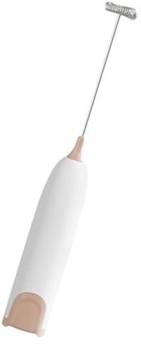 Operitacx Sbattitore Elettrico Portatile Design Elegante a Due Pezzi in Acciaio Inossidabile e Abs Miscelatore Automatico per Caffè e Latte per Casa e Viaggio Riutilizzabile