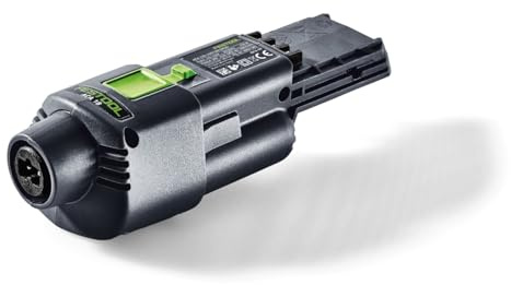 Festool Netzadapter ACA 220-240/18V Ergo mit Plug-it-Kabel 4 m | Akkuschleifer auf Netzbetrieb umrüsten – 150 W, 18–20 V, Ergo-Bauform, inkl. 4-m-Netzkabel