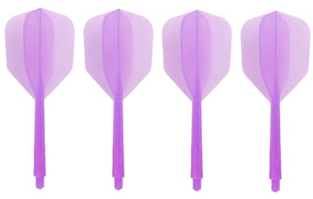 4 Stück Flights Zubehör Für Darts Sportler Zubehör Dartzubehör -zubehör Transparenter Feinfadenabnäher Dartflüge Sportzubehör Innenausstattung Verbunden Pfeilschwanz
