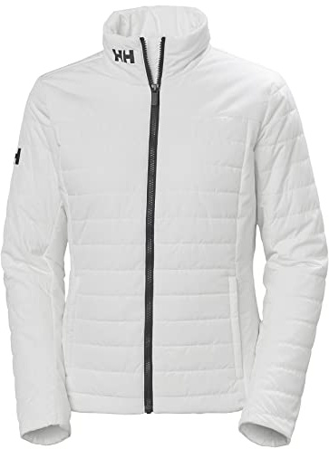 Helly Hansen Mujeres Chaqueta aislante W Crew 2.0, Blanco, L