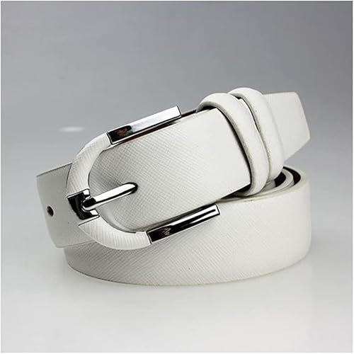 CGHART Gürtel aus 100% Leder, Unisex, lässig, Gürtel mit doppelseitiger Dornschließe, Breite 3,5 cm, Gürtel aus echtem Leder mit einzackiger Schnalle